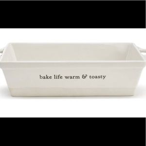 New - 🍞Warm & Toasty by Demdaco Loaf Pan🍞